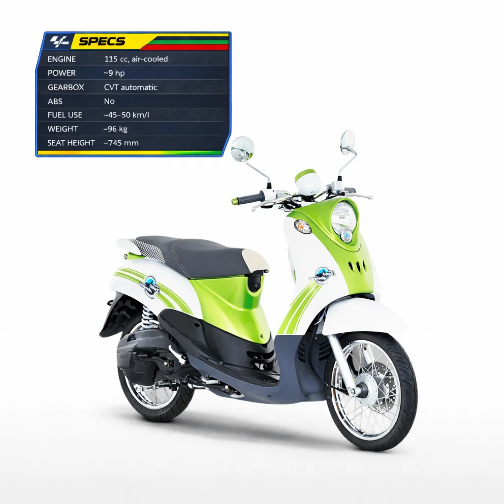 Yamaha Fino Low Km 115cc