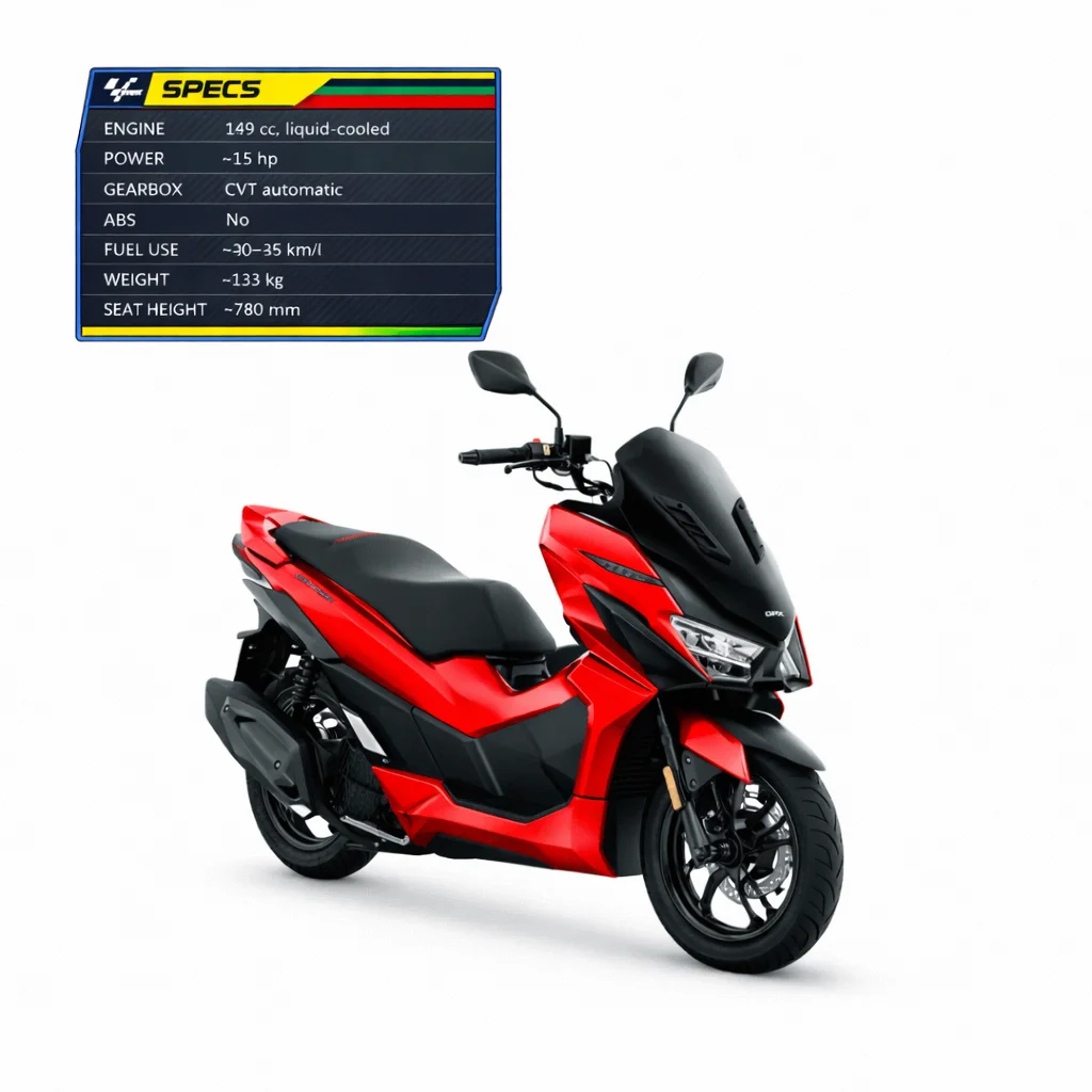 GPX Drone Keyless 150cc