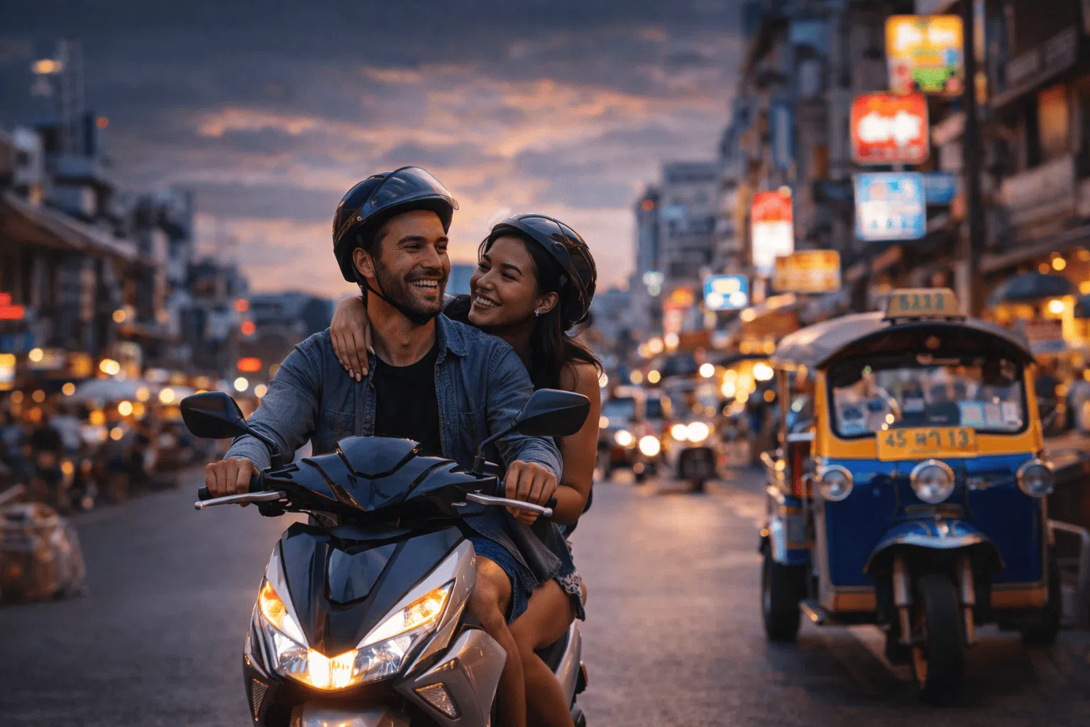 Rent motorbike in bangkok