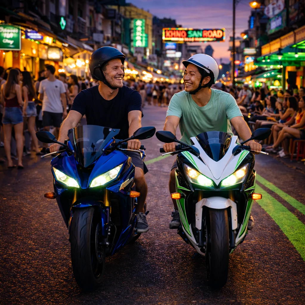 Rent Motorbike in Bangkok